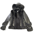 Eco pelliccia con Ecopelle 248
