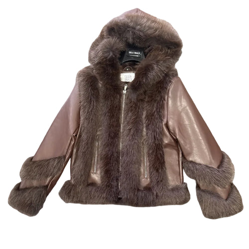 Eco pelliccia con Ecopelle 248